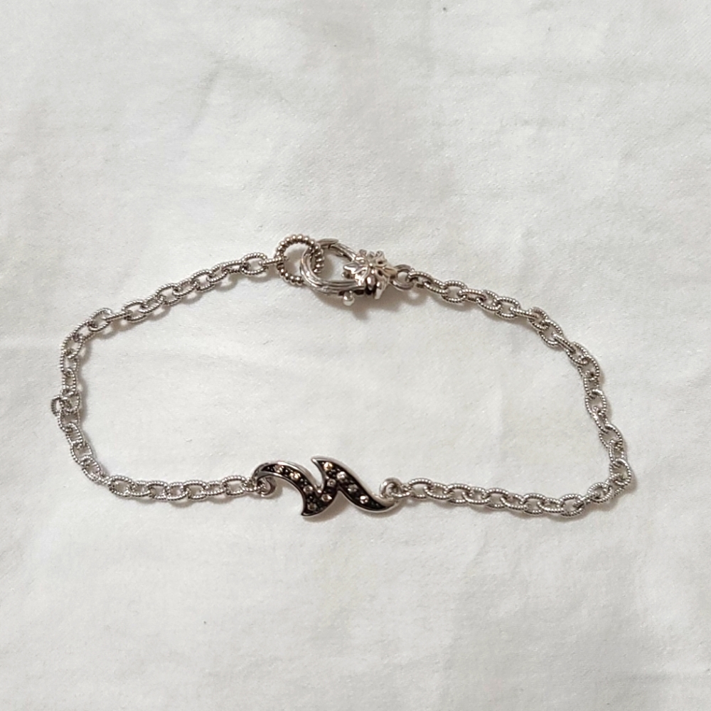 SS Champagne Diamond Bracelet